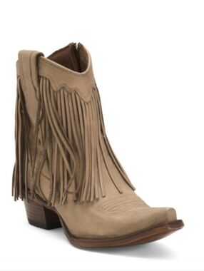 Fringe Ankle Boots